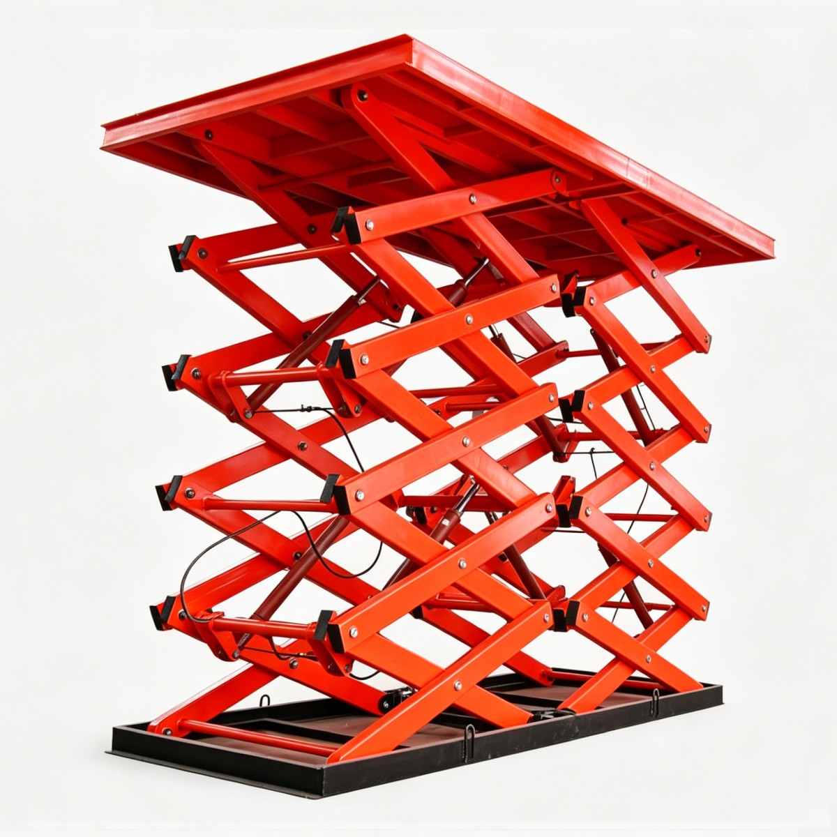 岳阳汨罗火天乡重型固定升降机